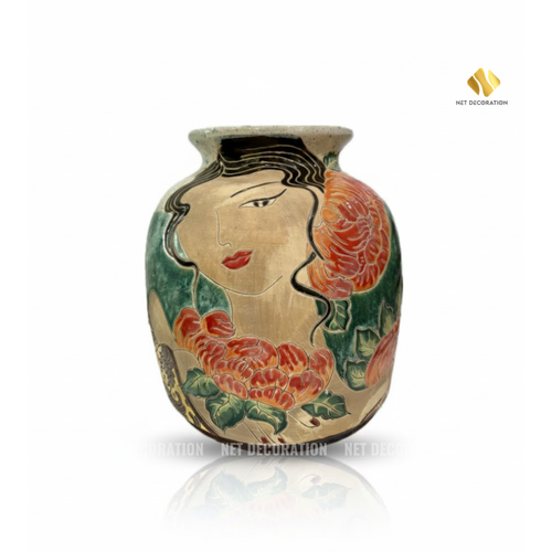 Girl-Shaped Ceramic