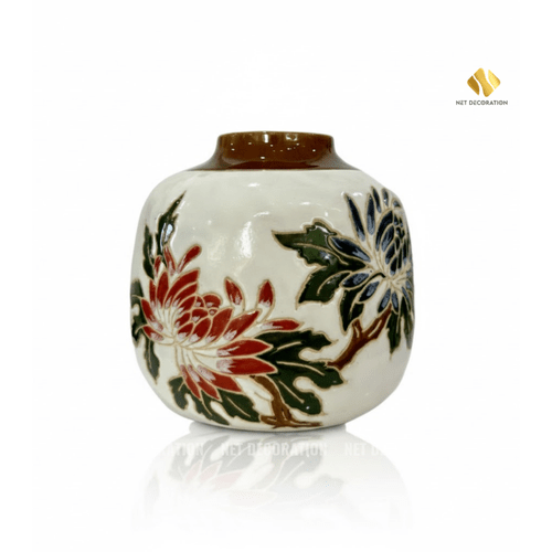 White Daisy Ceramic