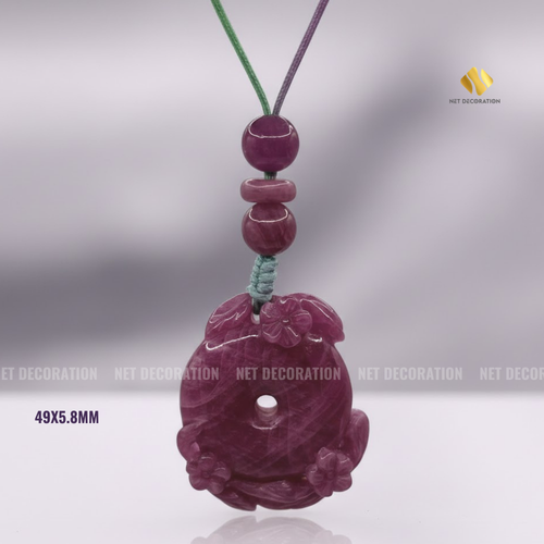 Dây Chuyền Đồng Điếu Hoa ( Ruby) - Ảnh 2