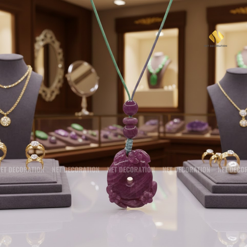 Dây Chuyền Đồng Điếu Hoa ( Ruby) - Ảnh 3