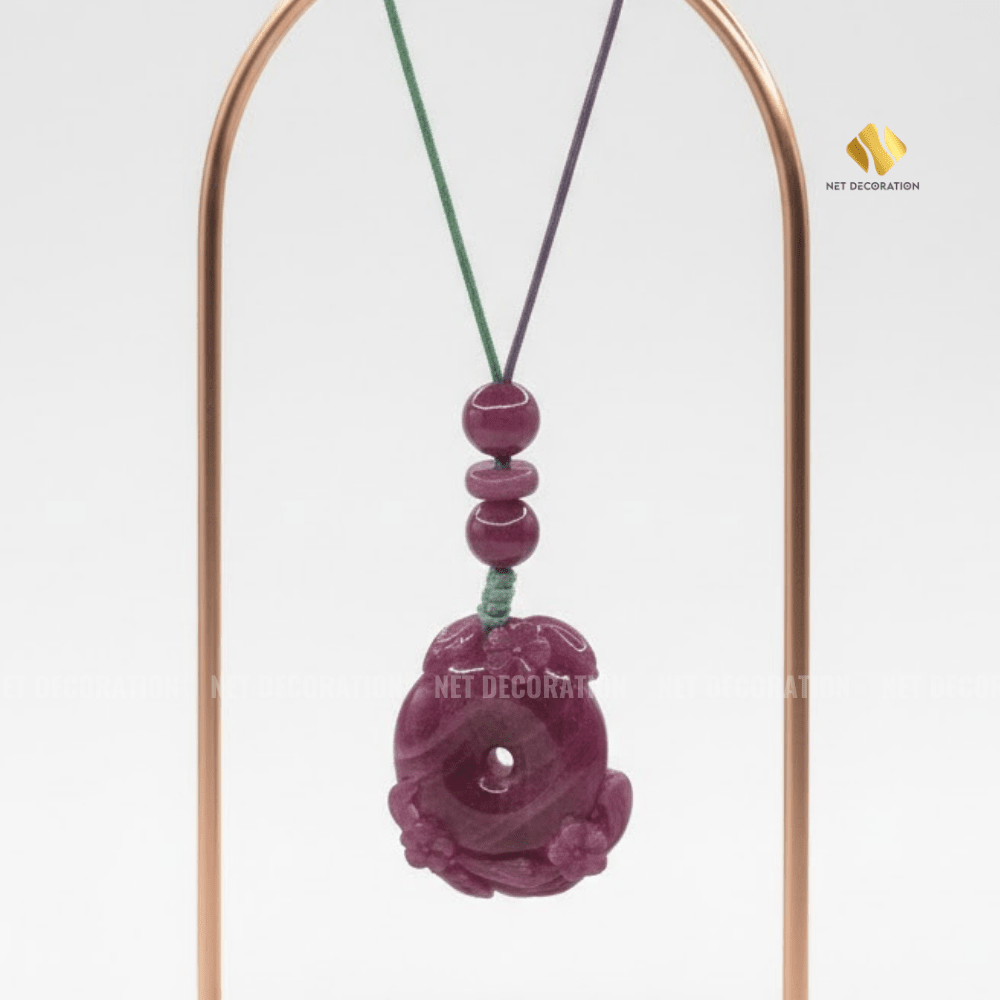 Dây Chuyền Đồng Điếu Hoa ( Ruby) - Ảnh 4