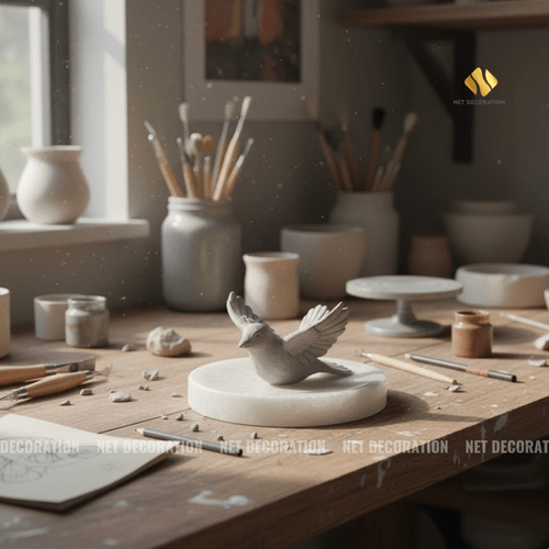 Round Stone Coaster - Ảnh 2