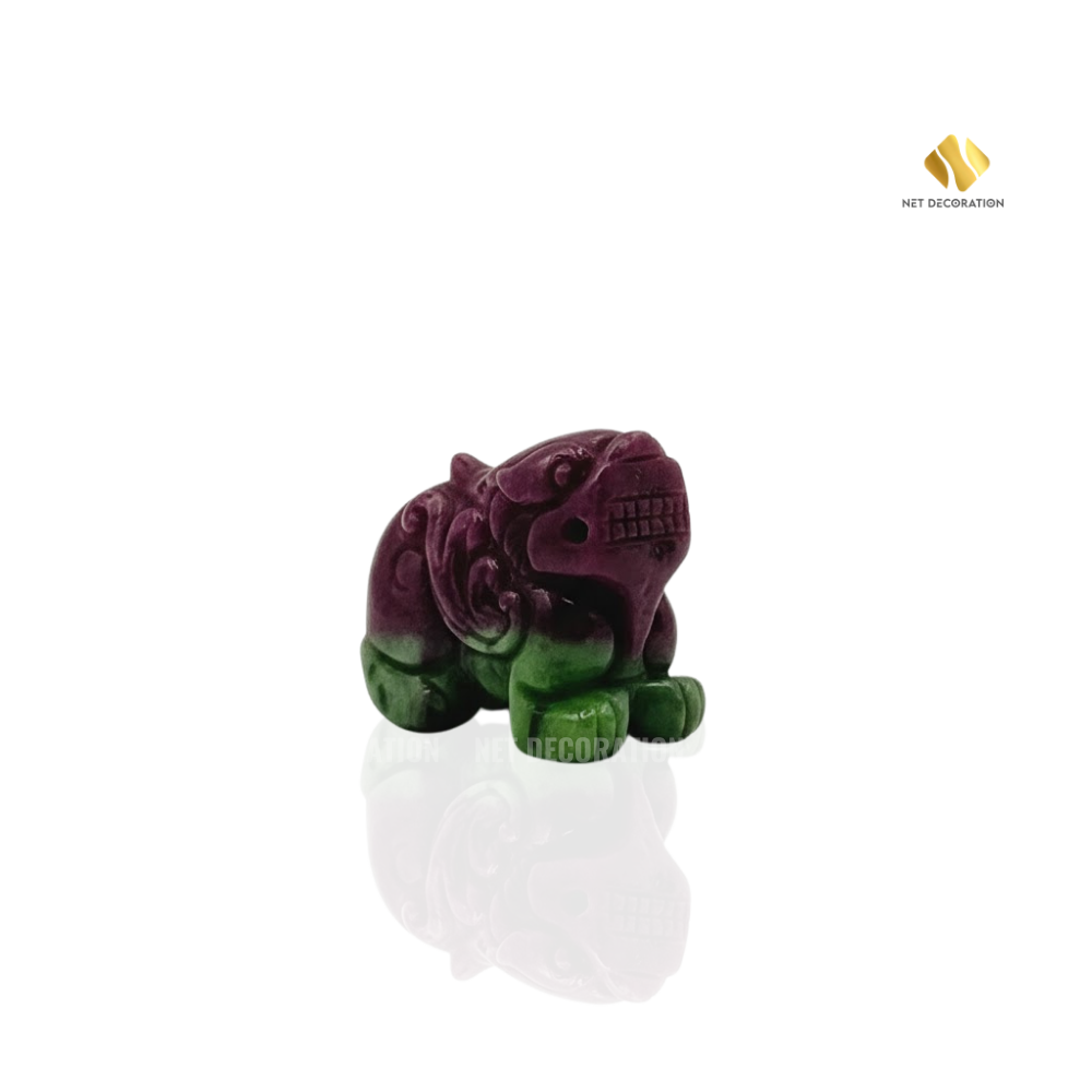 Mini Mascot Pixiu (South African Ruby)