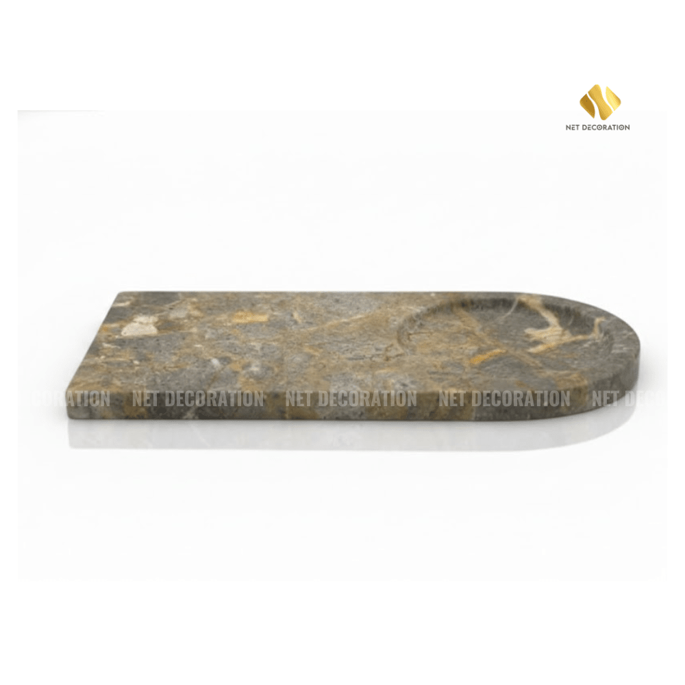 Yellow Rectangular Stone Coaster