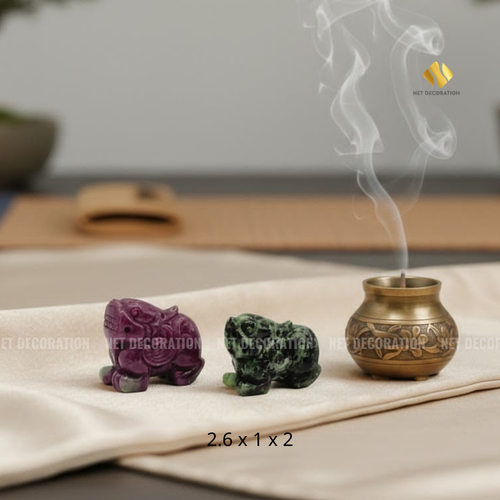 Mini Mascot Pixiu (Green Marble) - Image 3