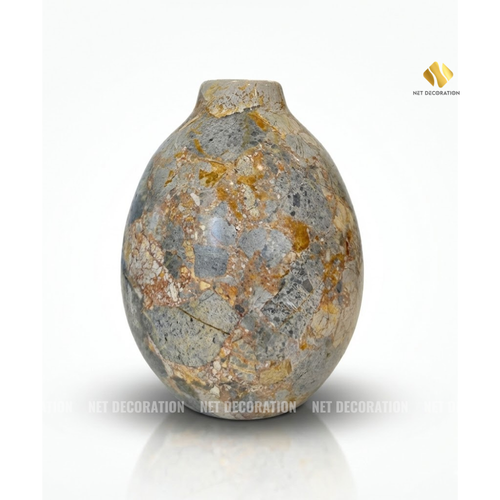 Small Round Gourd Vase (Yellow)
