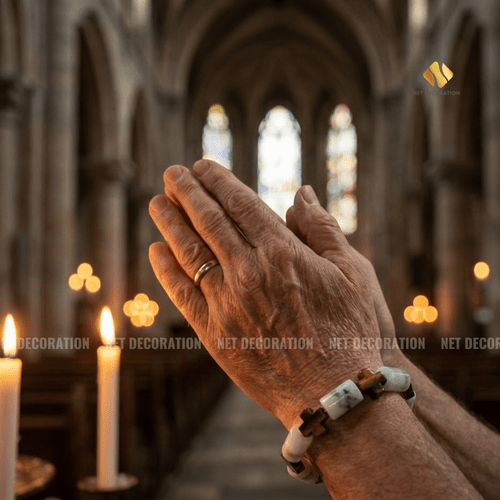 Catholic Stone Bracelet 10 - Image 4