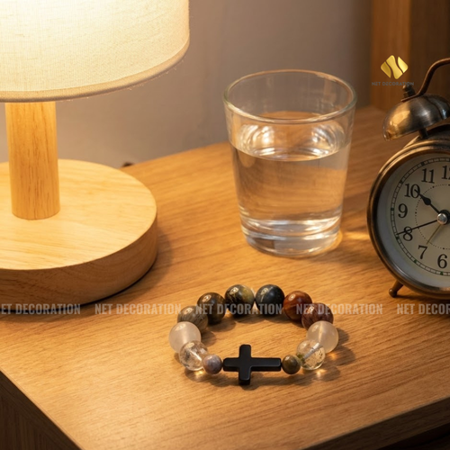 Catholic Stone Bracelet 12 - Image 4