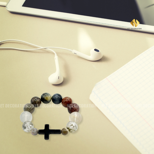 Catholic Stone Bracelet 12 - Image 3