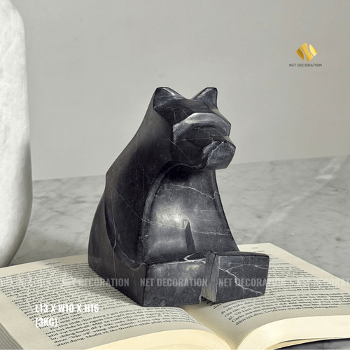 Bear Stone Bookends (Black) - Image 2