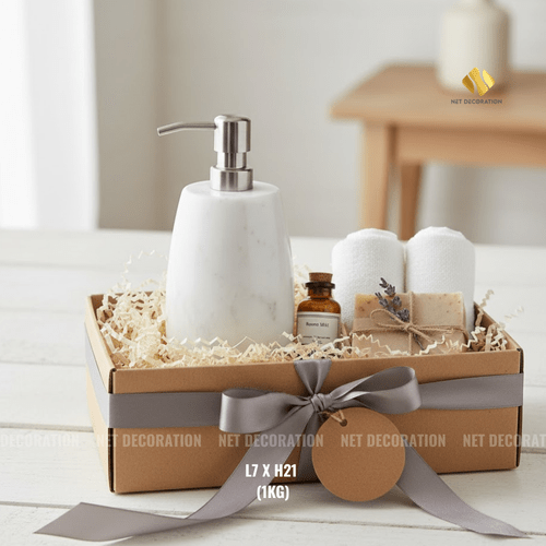 Round Soap Dispenser (Italian White) - Image 2