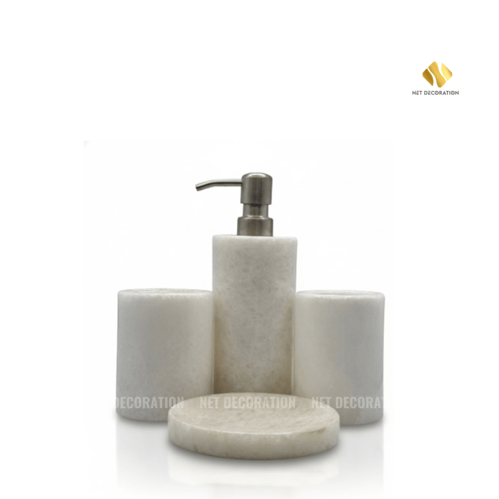White Luxury Bathroom Set