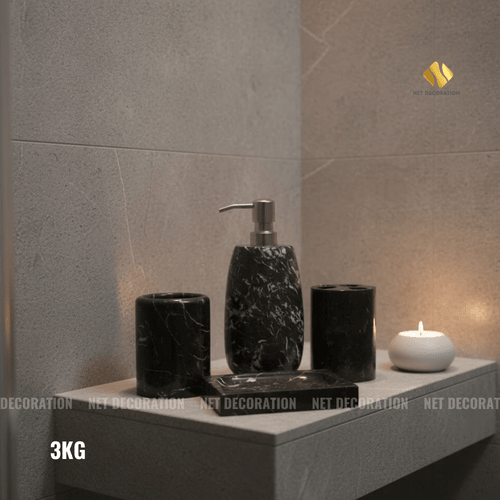 Black Luxury Bathroom Set - Image 2