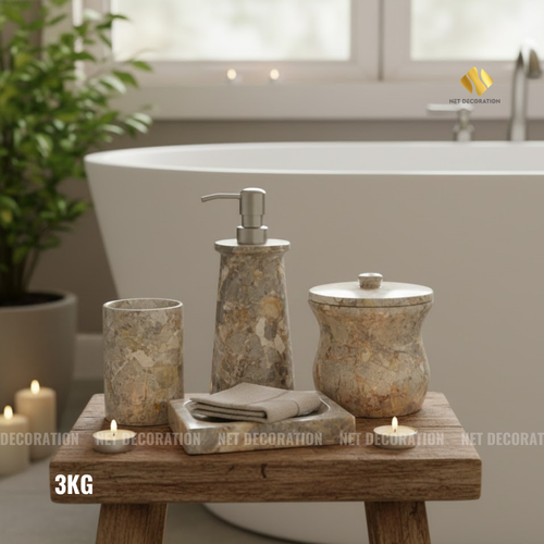 Travertine Luxury Bathroom Set - Image 2