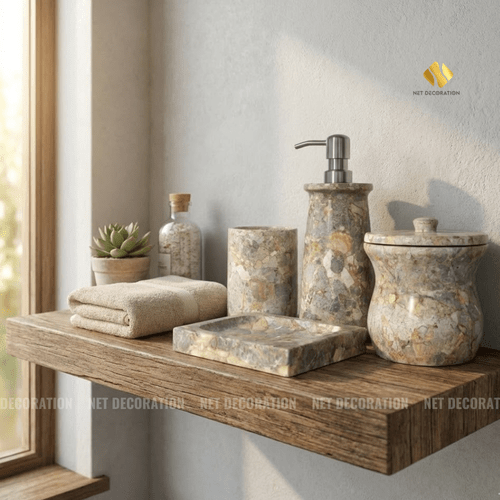 Travertine Luxury Bathroom Set - Image 3