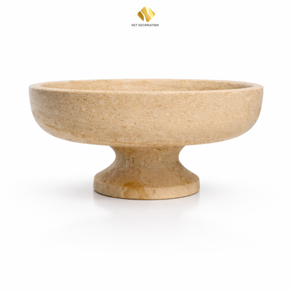 Elevated Round Stone Tray - Image 3