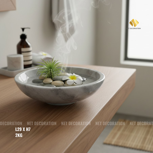 Low Base Round Plate (Italian White) - Image 2