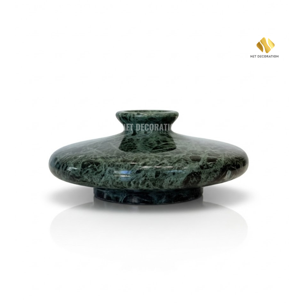 Blue Short Vase