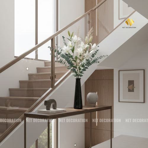 BLACK STONE RIMMED VASE - Image 4