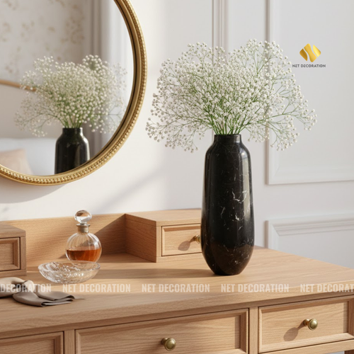 Black Vertical Gourd Vase - Image 3