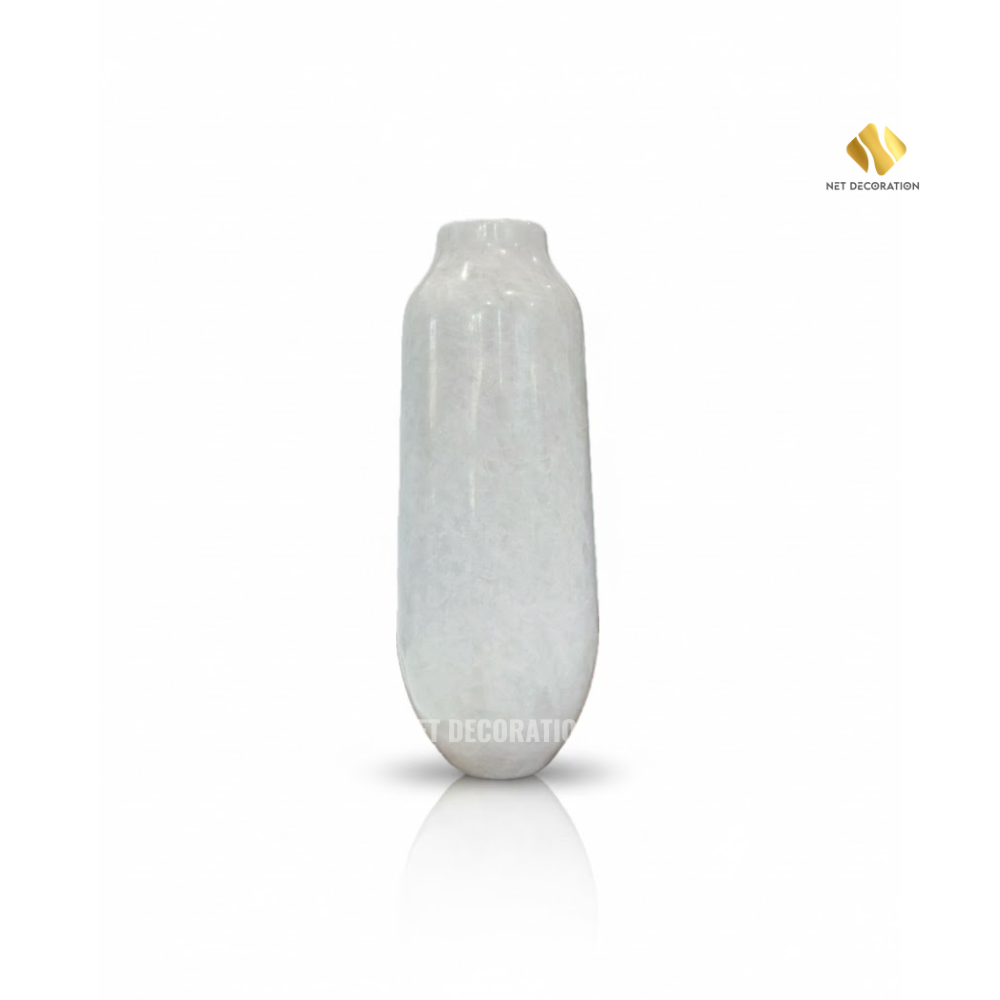 White Vertical Gourd Vase