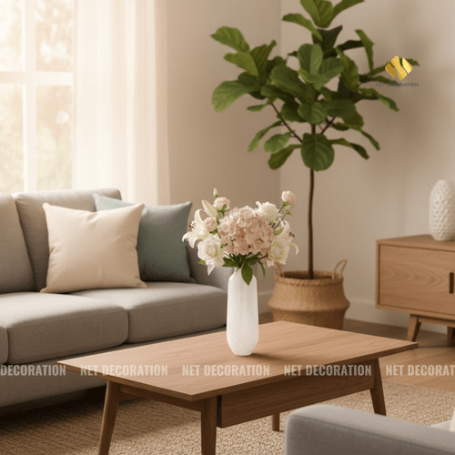 White Vertical Gourd Vase - Image 4