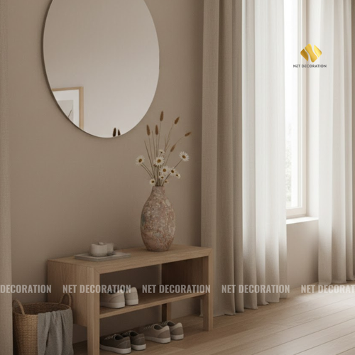 Elliptical Pink Stone Vase - Image 4