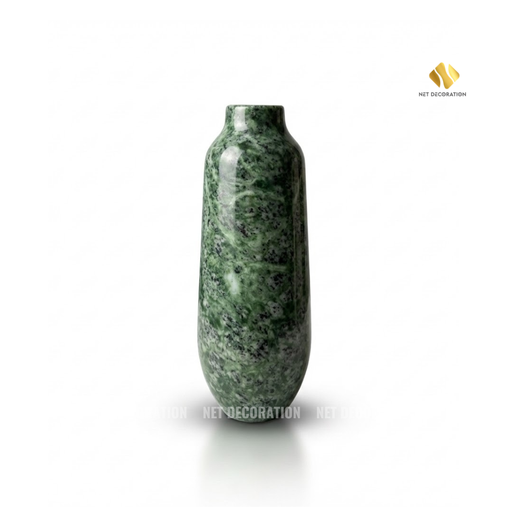 Green Vertical Gourd Vase