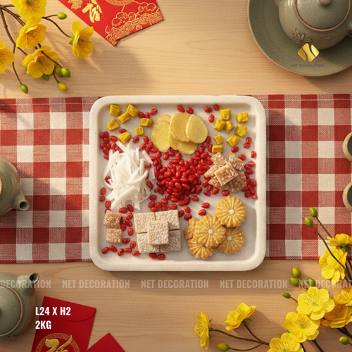 Square Plate (White) - Image 3