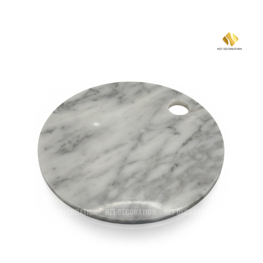 Round Cutting Board (Italian White)