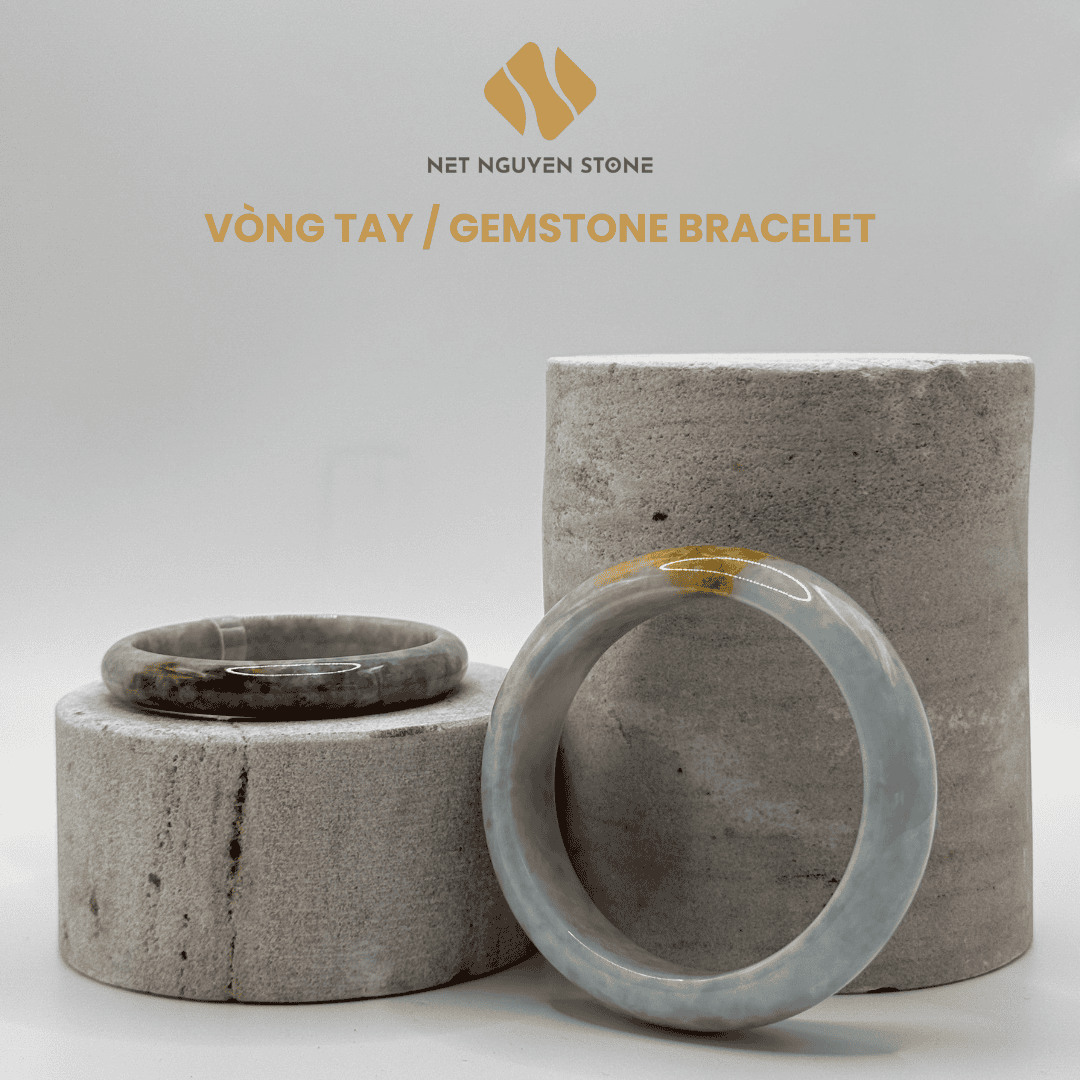 Vòng Tay Tròn (Cẩm Thạch) ( Lớn) - Ảnh 3