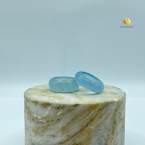 Nhẫn Tròn (Aquamarine) - Ảnh 2