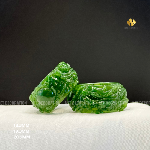 Nhẫn Rồng ( Ngọc Bích) - Ảnh 4