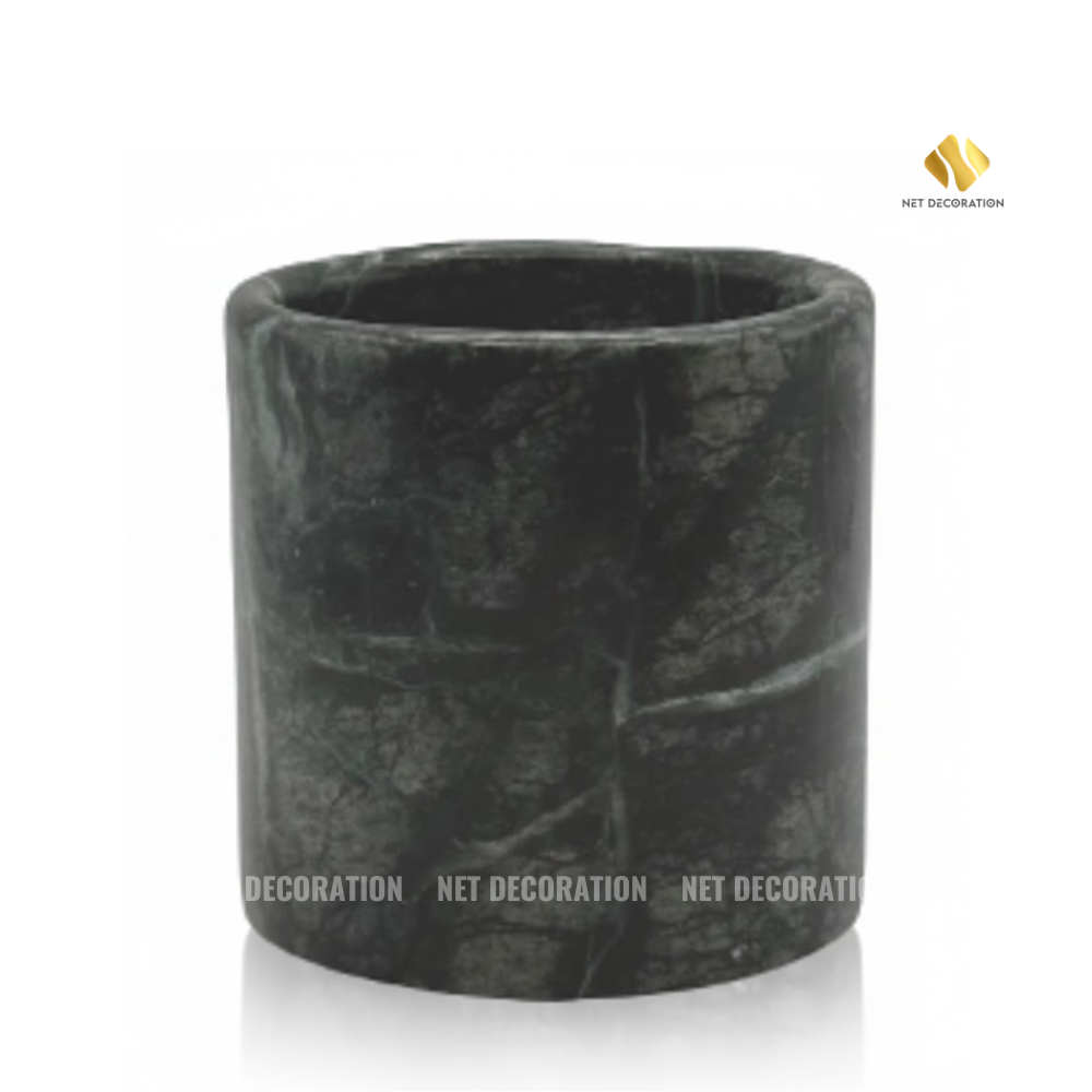 Dark Green Marble Cup