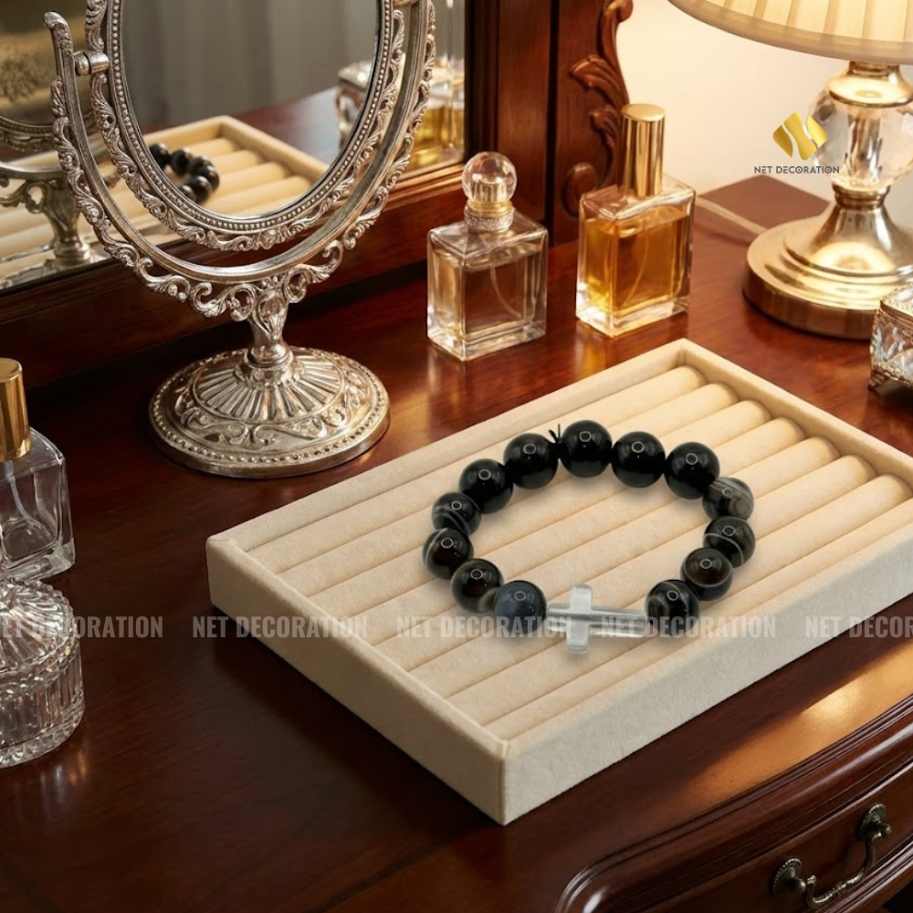 Catholic Stone Bracelet 16 - Image 4